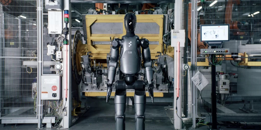 Figure 02 - La Revolución de los Robots Humanoides en la Industria 4 BMW Factory View Website